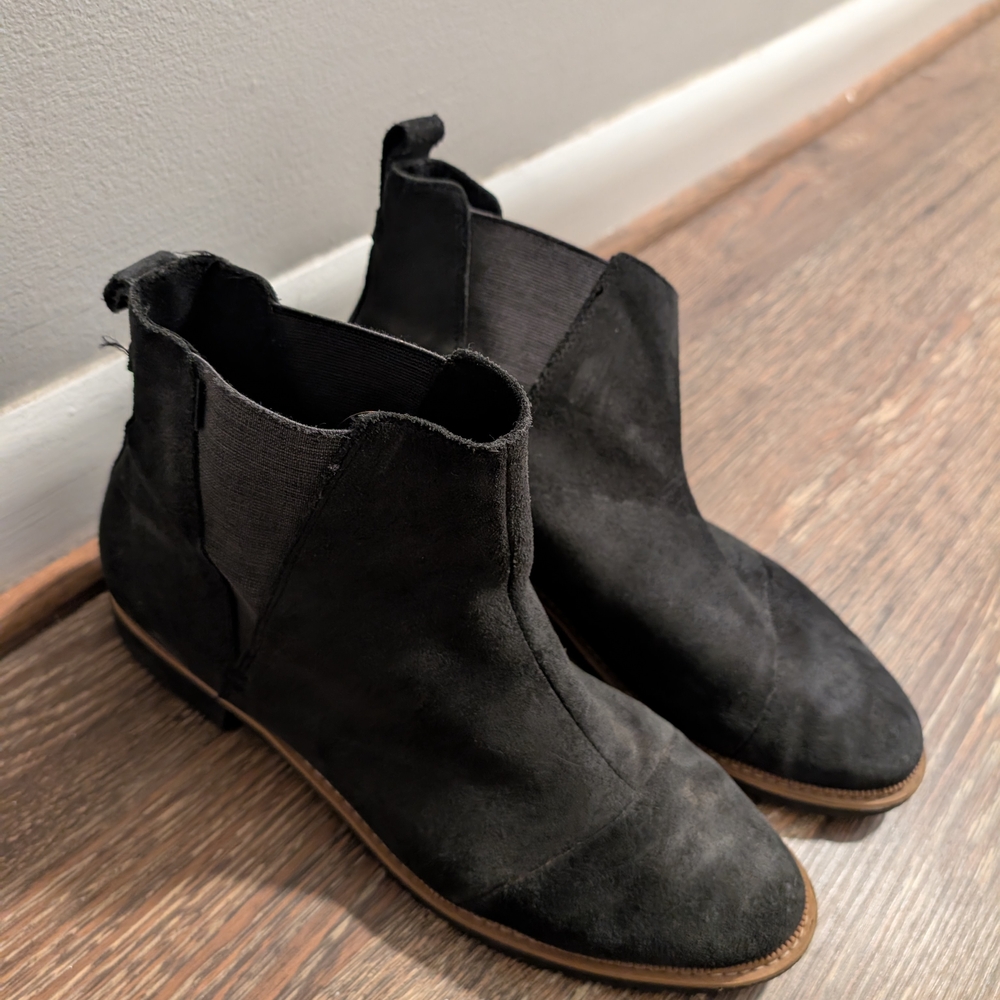 Toms Black Ankle Boots